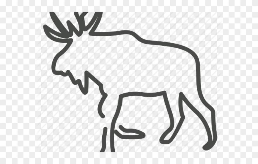 Elk Clipart Alaska Wildlife - Clip Art - Png Download