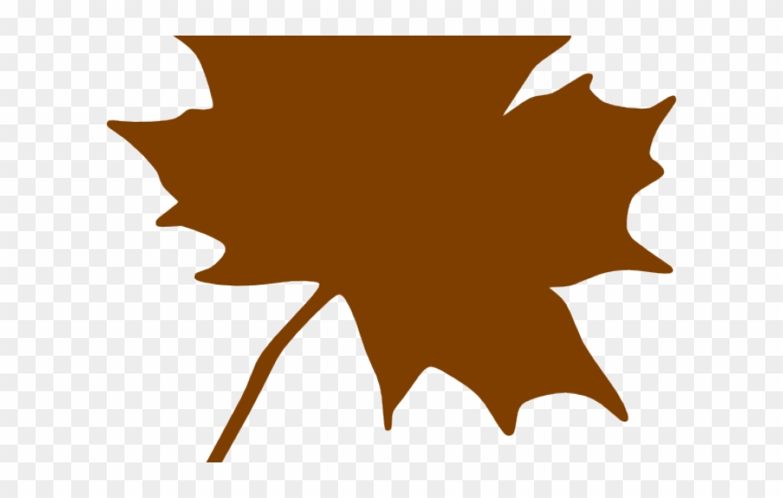 Maple Leaf Clipart Brown - Clipart Maple Leaf Canada - Png Download