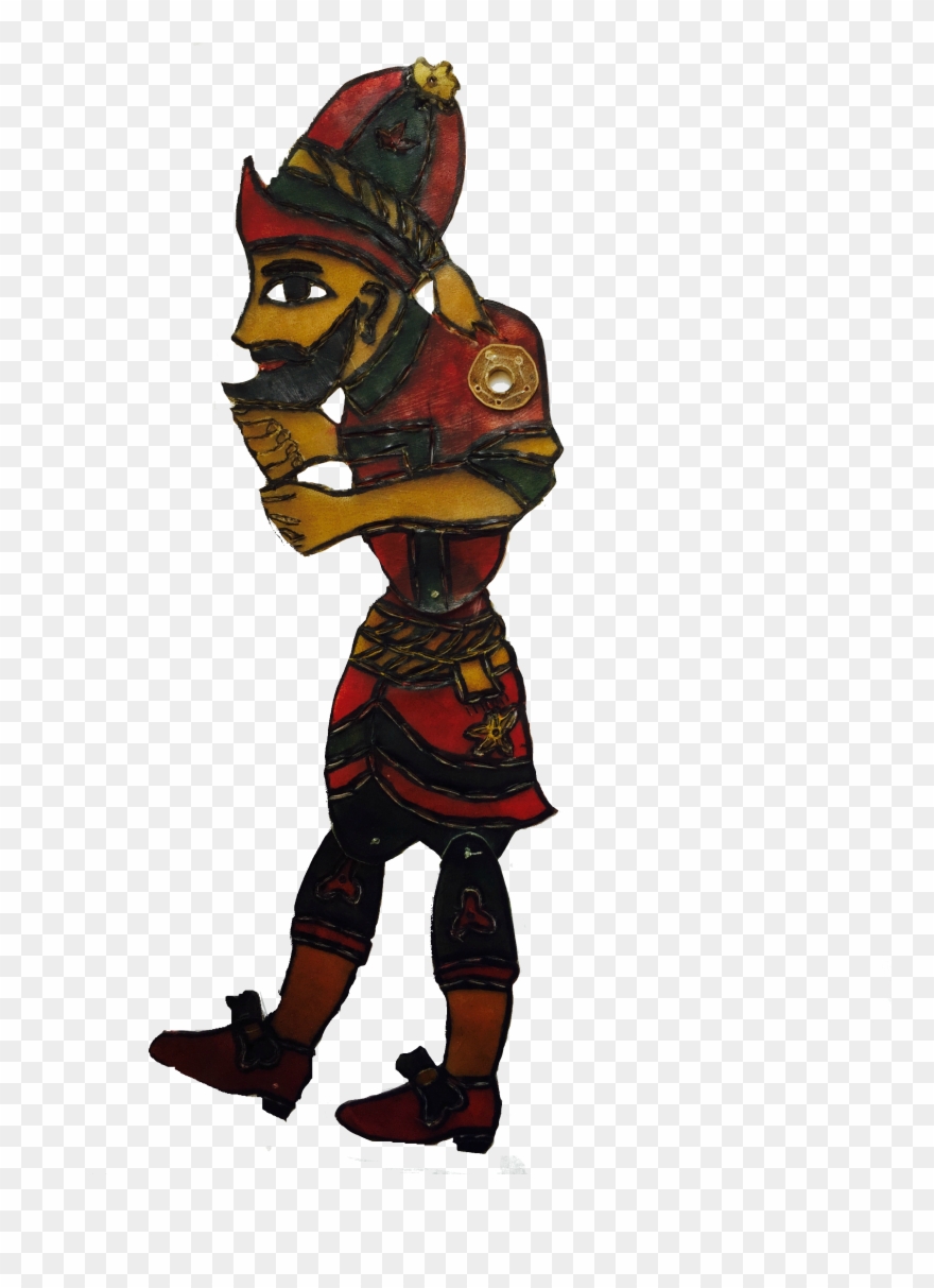 Hacivat, A Karagöz Shadow Puppet By Vural Arisoy - Karagöz And Hacivat Clipart