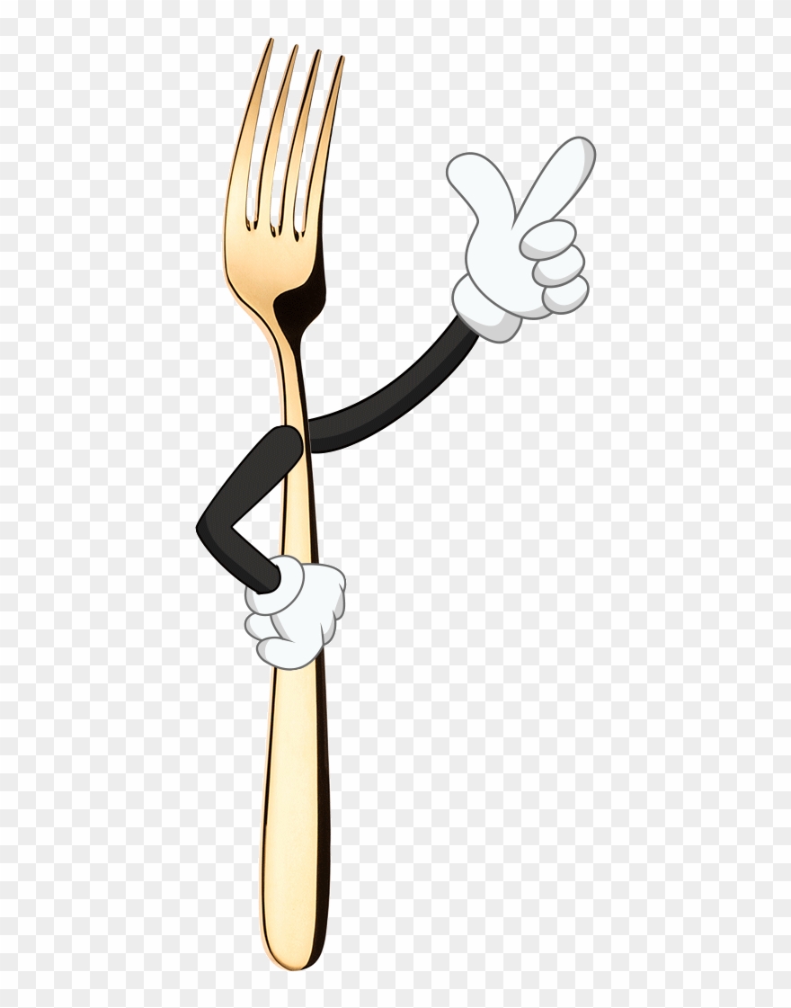 Pointing-fork Clipart