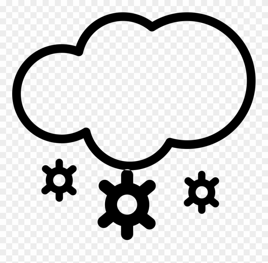 Snow Cloud Comments - Inishmore Clipart