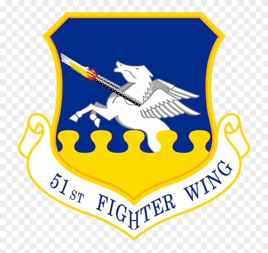 51st Fighter Wing - 51st Fighter Wing Logo Clipart