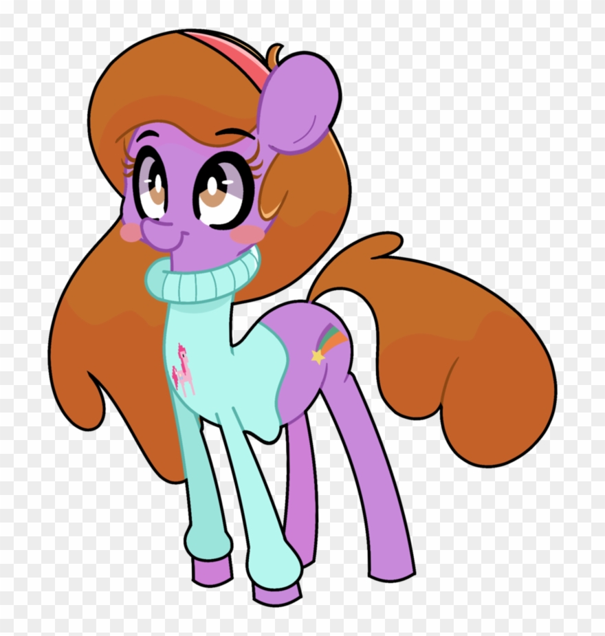 Pony Mabel Pines Pink Mammal Vertebrate Horse Like - Mabel Pines Clipart