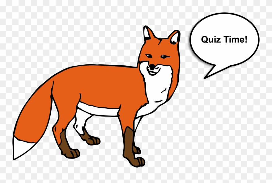 Test Your Knowledge - Fox From Gingerbread Man Clipart