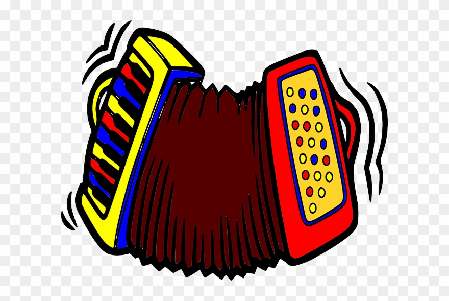 Colombia Clip Art Clipart Accordion Bandoneon Clip - Acordeon Colombiano - Png Download