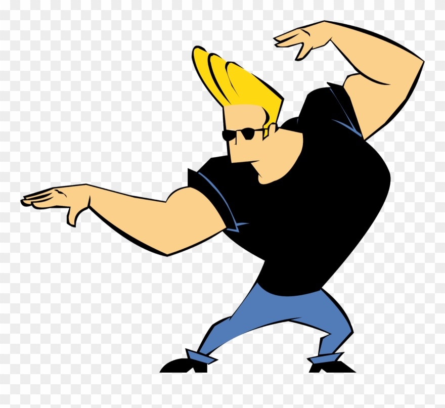 Vector Free Stock Jhonny By Me Cartoon Network Pinterest - Johnny Bravo Animated Gif Clipart