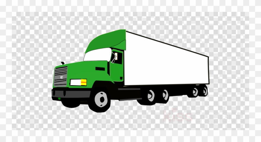 18 Wheeler Clip Art Clipart Semi-trailer Truck Clip - Clipart 18 Wheeler Truck - Png Download