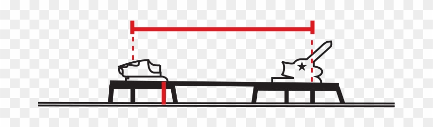 The Distance Between The Toe And The Heel Of The Plate - Hurdling Clipart
