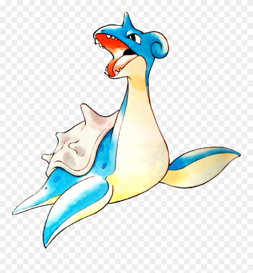131lapras Rb - Lapras Sugimori Clipart