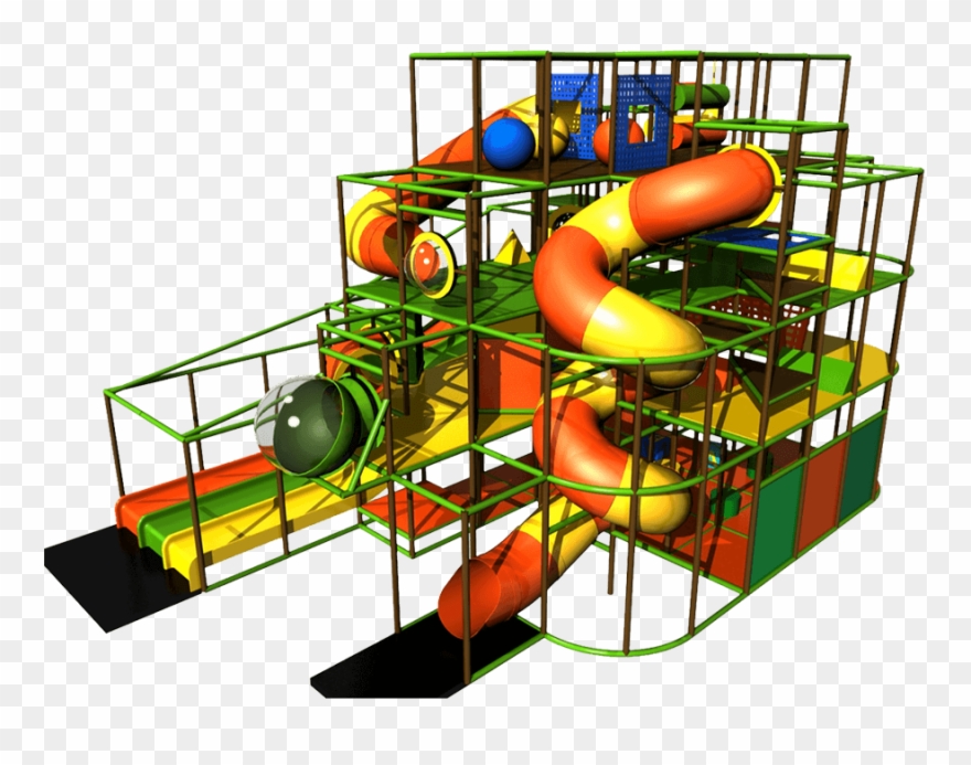 Commercial Indoor Playgrounds Customized For Any Space - Color Clipart