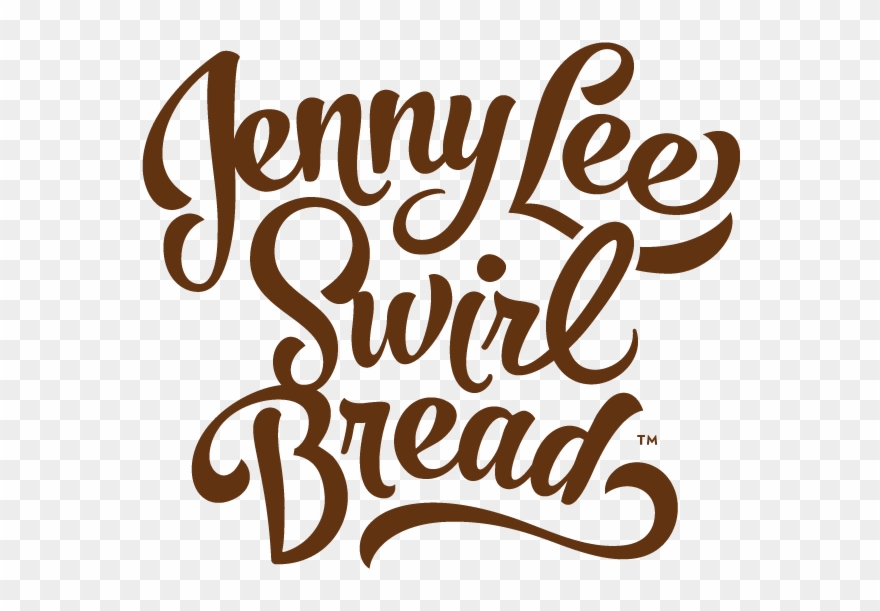 Jenny Lee Swirl Bread Logo Clipart