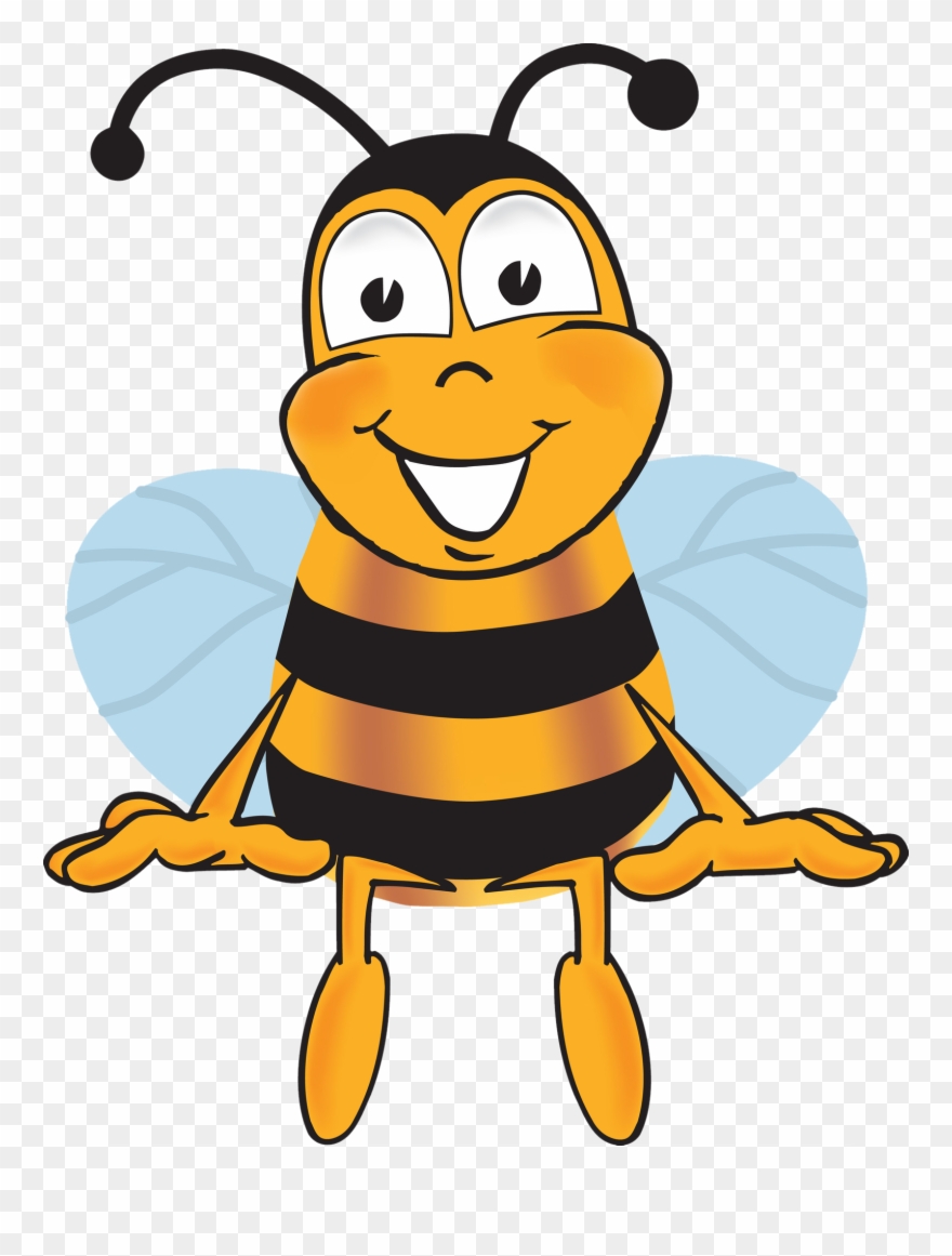Bee Cartoon Clipart