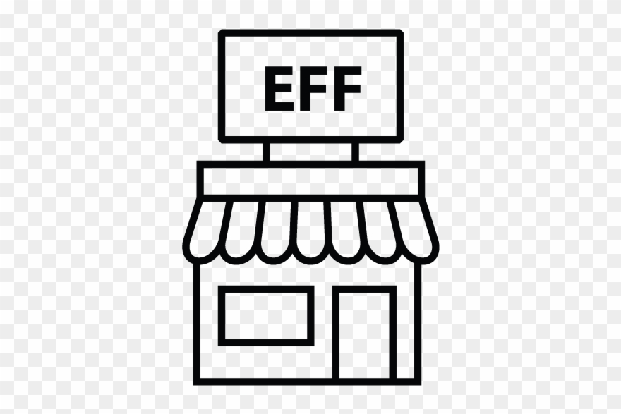 Eat Fit Food - Local Shop Icon Clipart