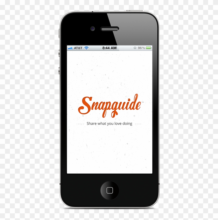Original Snapguide Iphone App - Iphone 4 Clipart