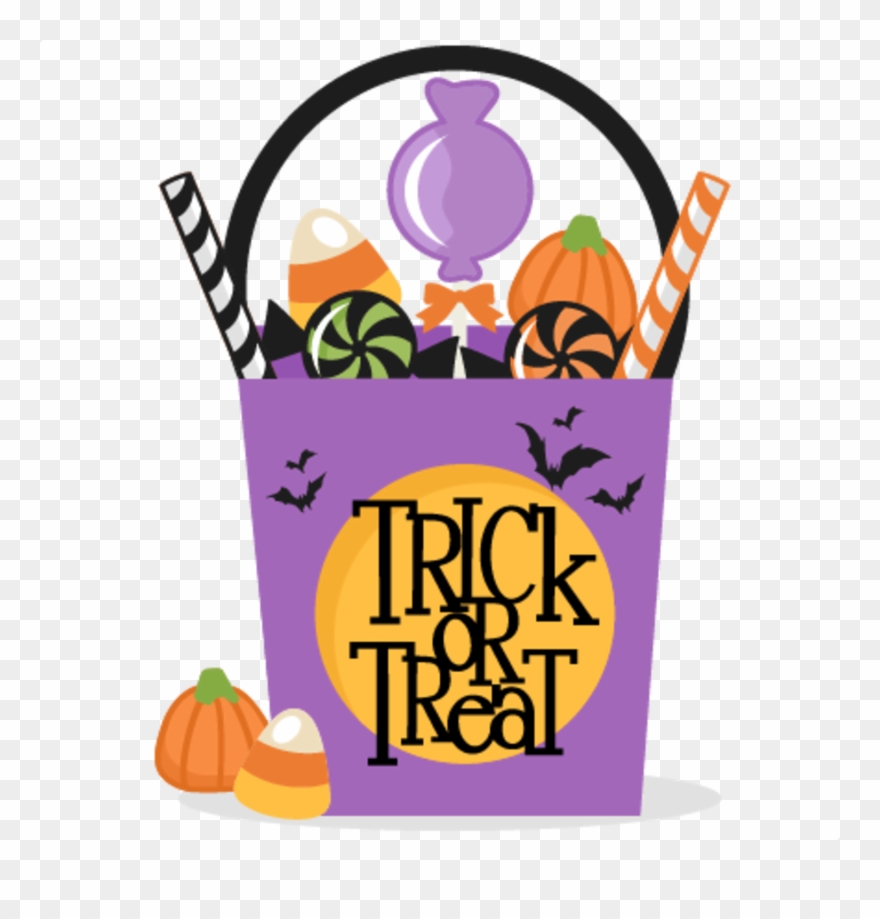 Caramelos Dulces Halloween Happyhalloween Terror - Trick Or Treat Png Clipart