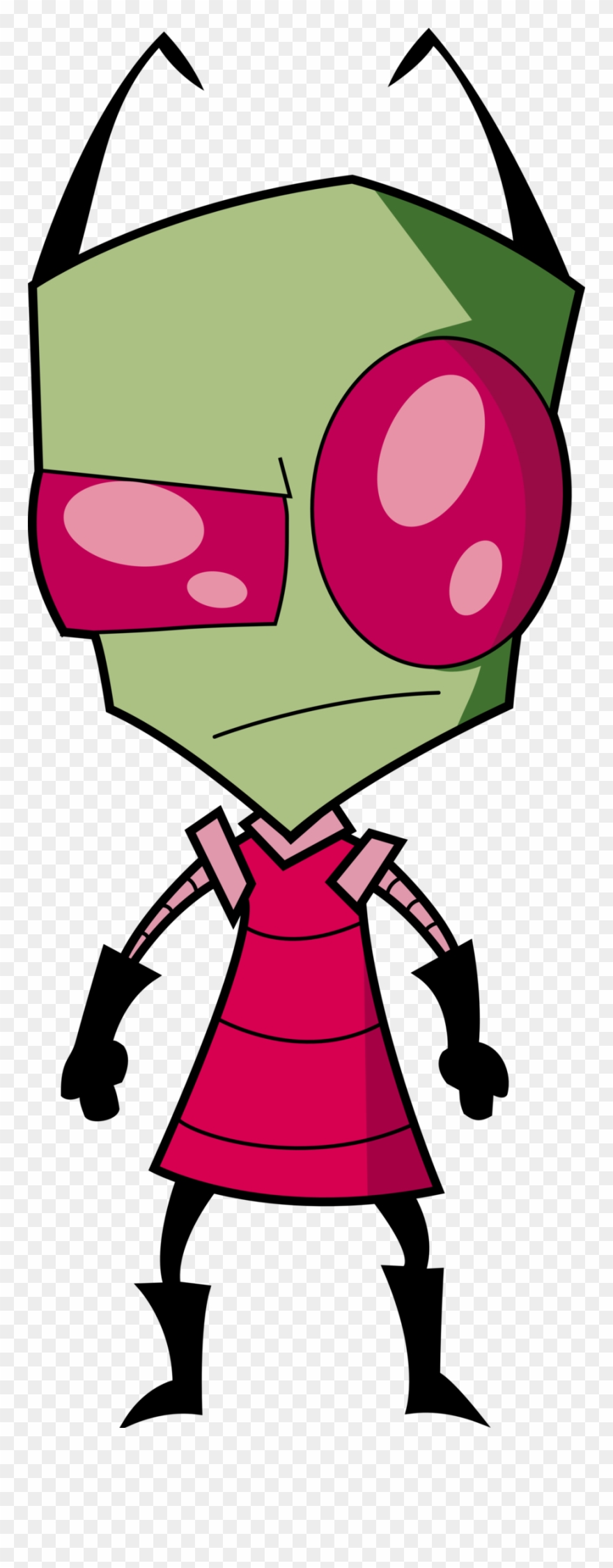 206kib, - Zim Invader Zim Clipart