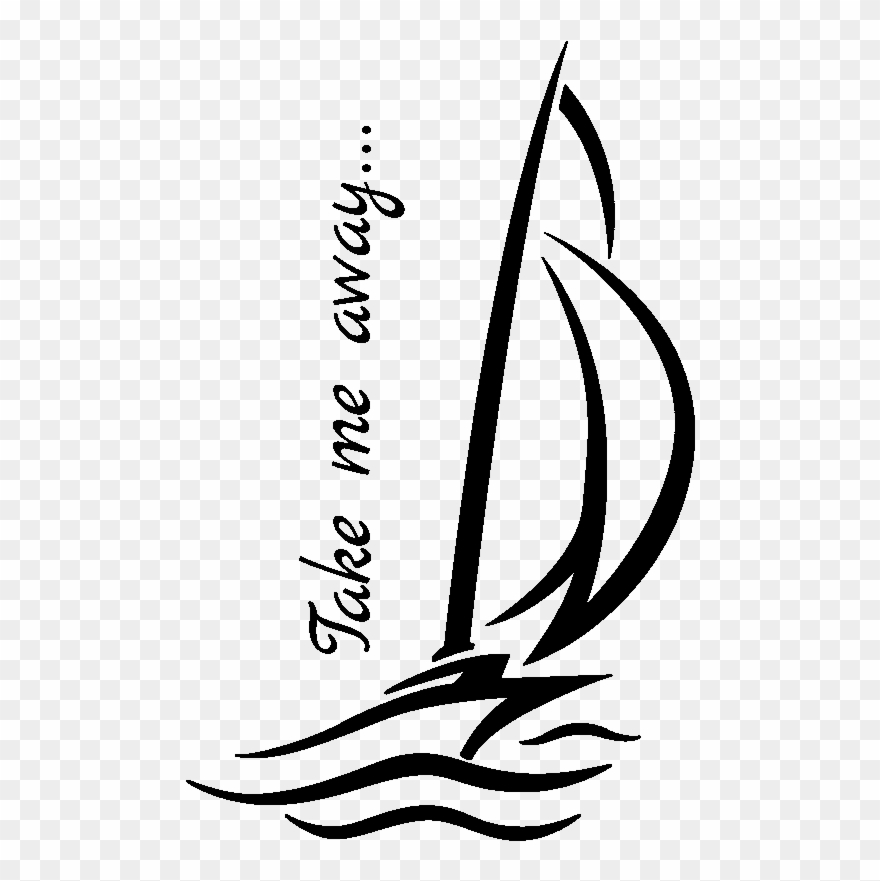 Sticker Emmenemoi Ambiance Sticker Bath Takemeaway - Ship Clipart