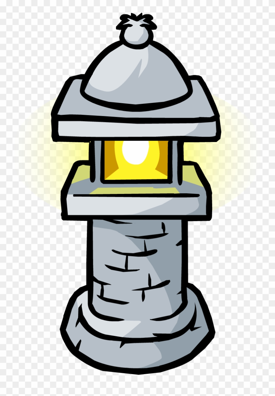 Stone Lantern - - Cartoon Clipart