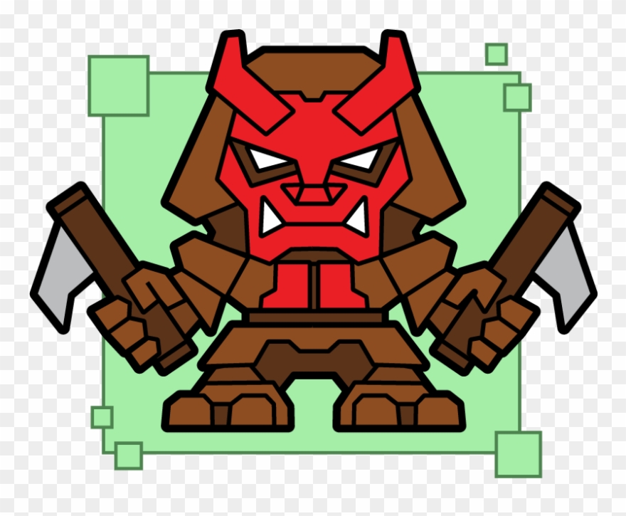 Oni And Ku - Clip Art - Png Download
