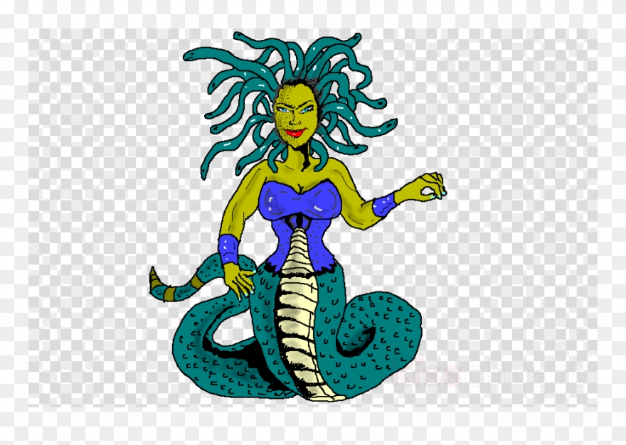 Download Medusa Clip Art Clipart Perseus With The Head - Medusa Clipart - Png Download