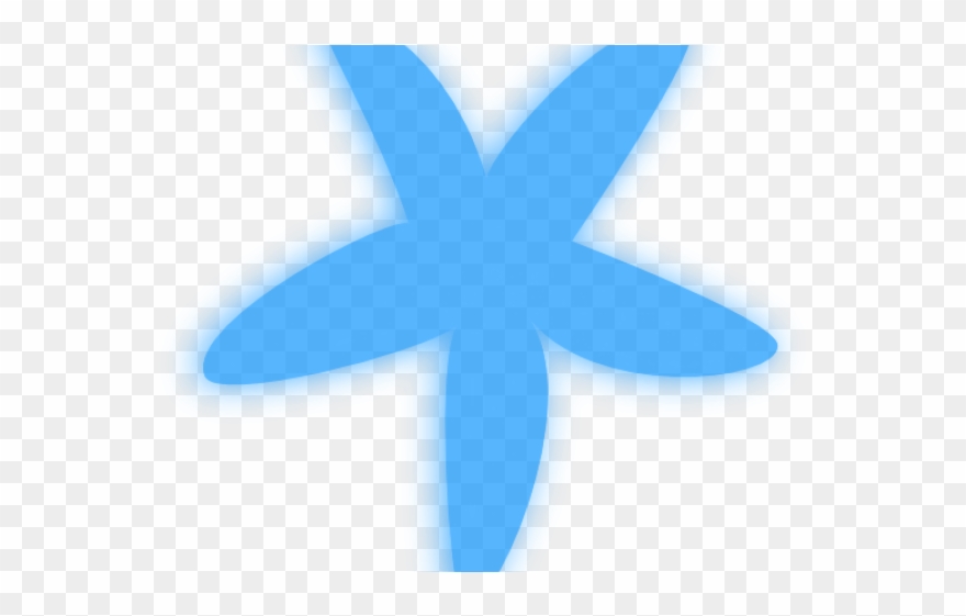 Starfish Clipart Sparkly - Clip Art - Png Download