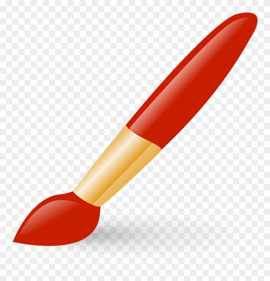 Download Stock Brush Red Paint Brush Clip Art Png Download
