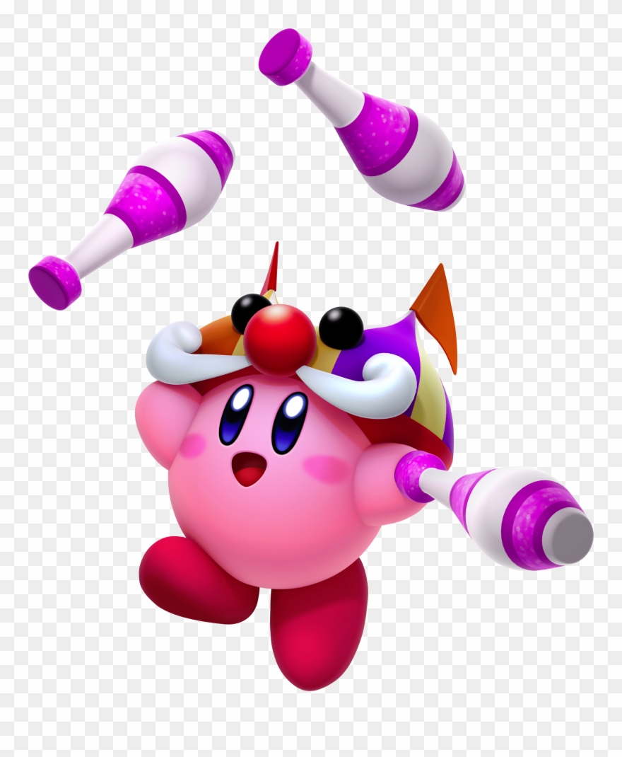 Jump Through A Flaming Hoop, And Show Off Your Finest - Kirby Planet Robobot Copy Abilities Clipart