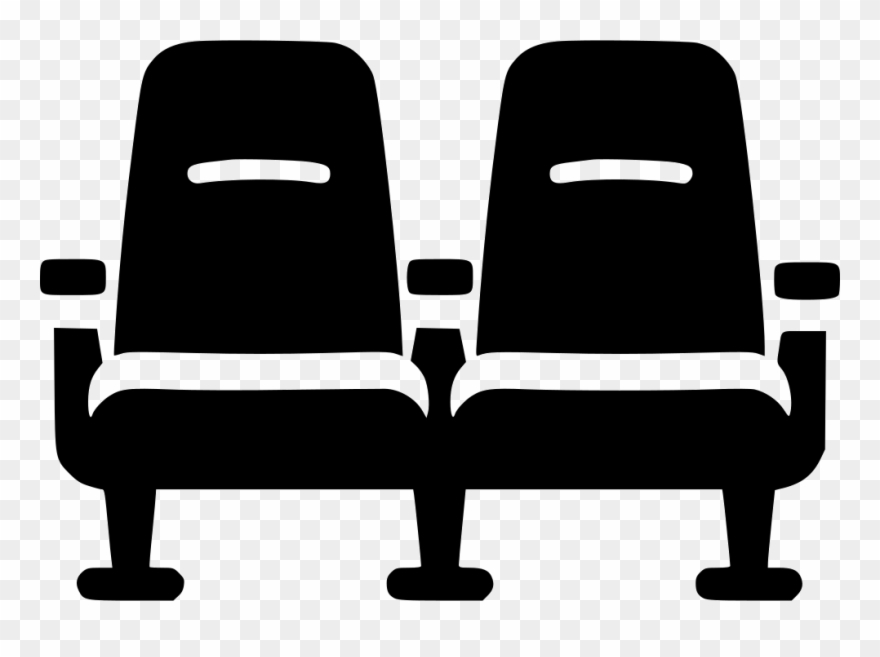 Chair Cinema Theater Seat Svg Png Icon Free Download - Theater Seat Icon Png Clipart