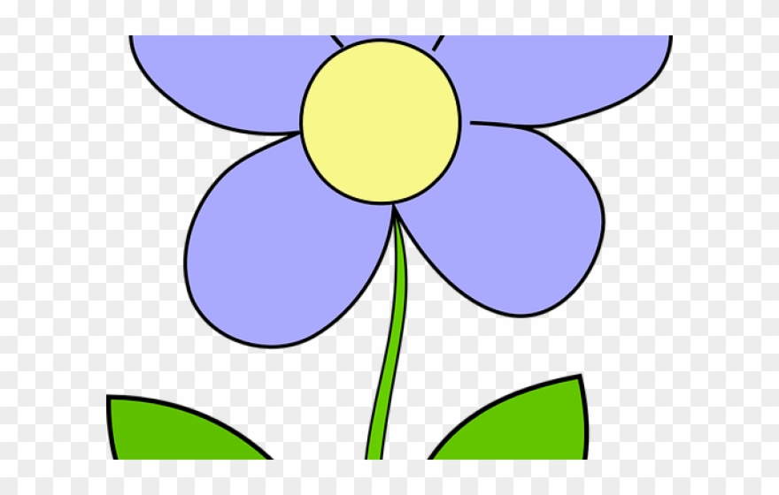 Daisy Clipart Purple - Beardo Panda With A Beard Canvas Print - Small By Mailboxdisco - Png Download