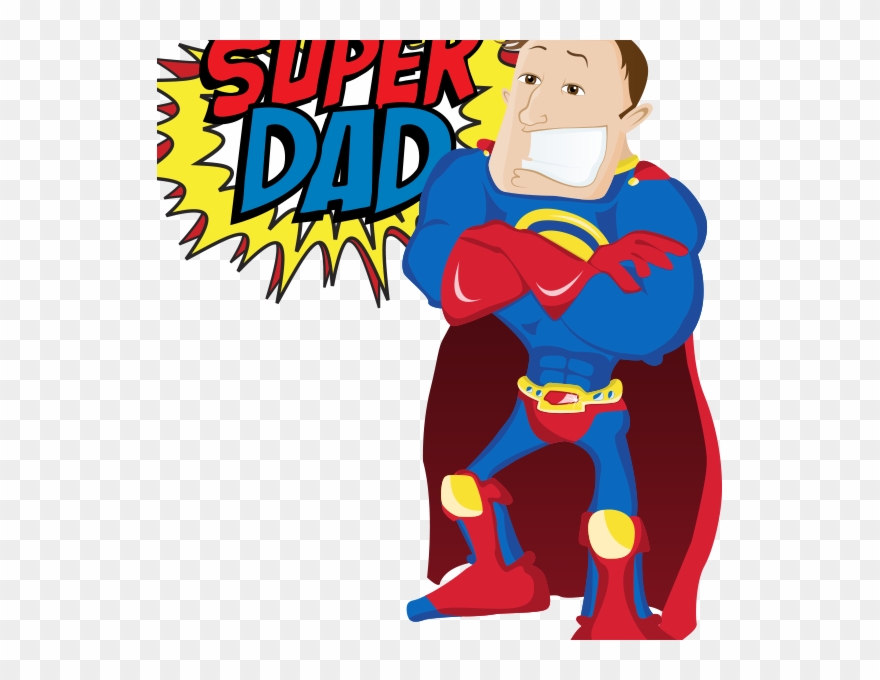 Superdad May 24th Clipart