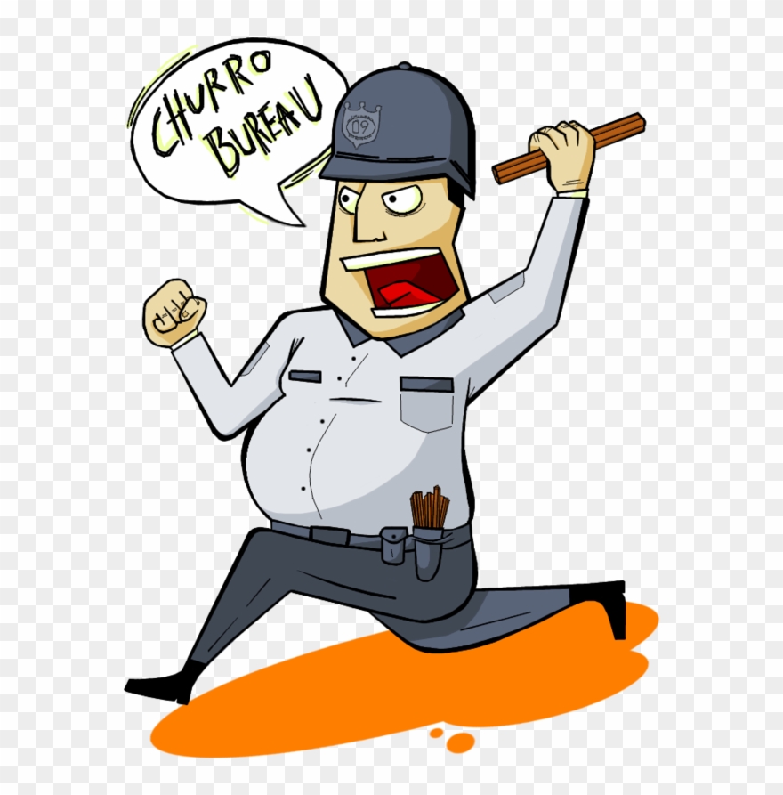Action Police - Cartoon Clipart