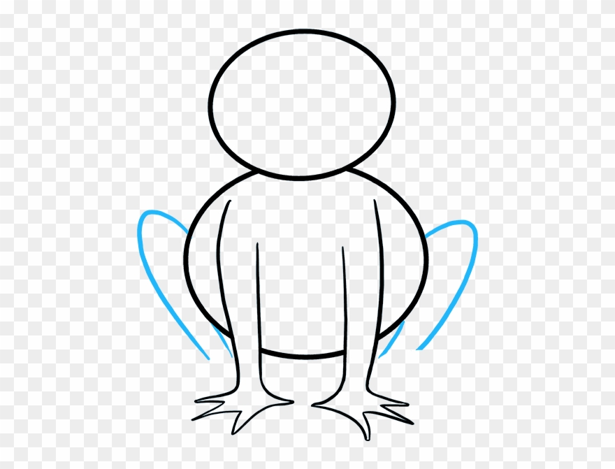 How To Draw Frog - Frog Drawing Clipart