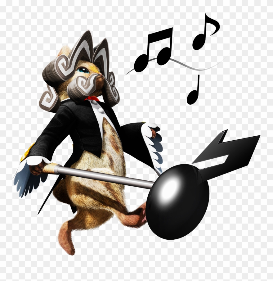 F Melodic Baton - Mhgen Palico Armor Clipart