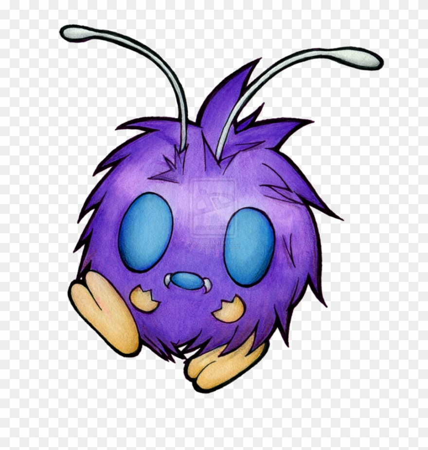 Clip Art Clipart Venonat Artist - Png Download