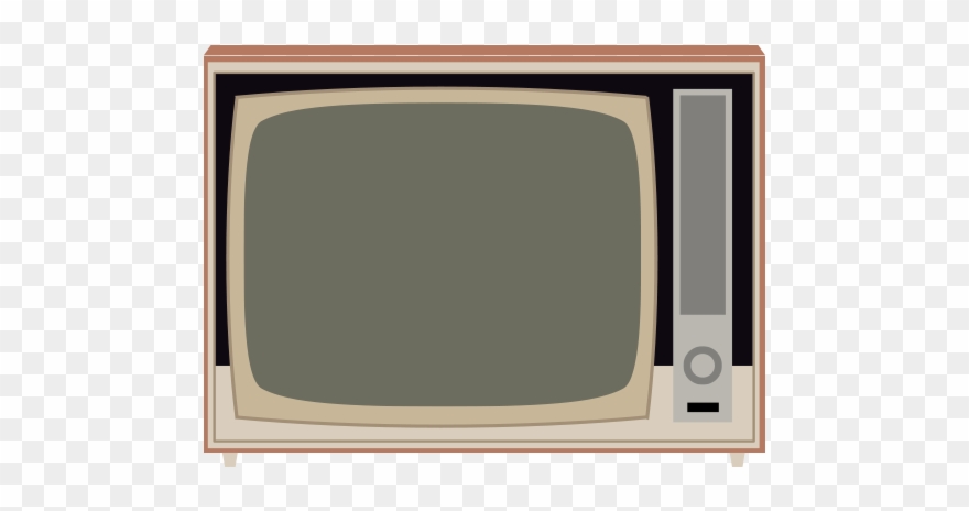 Old Tv Vector And Png Free Download The Graphic Cave - Vector Old Tv Clipart