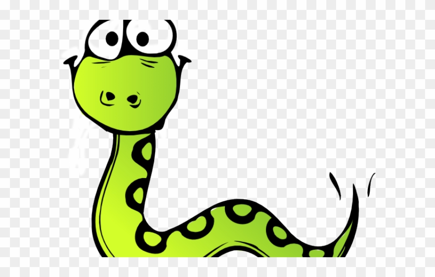 Black Mamba Clipart Animated - Snake Clipart - Png Download