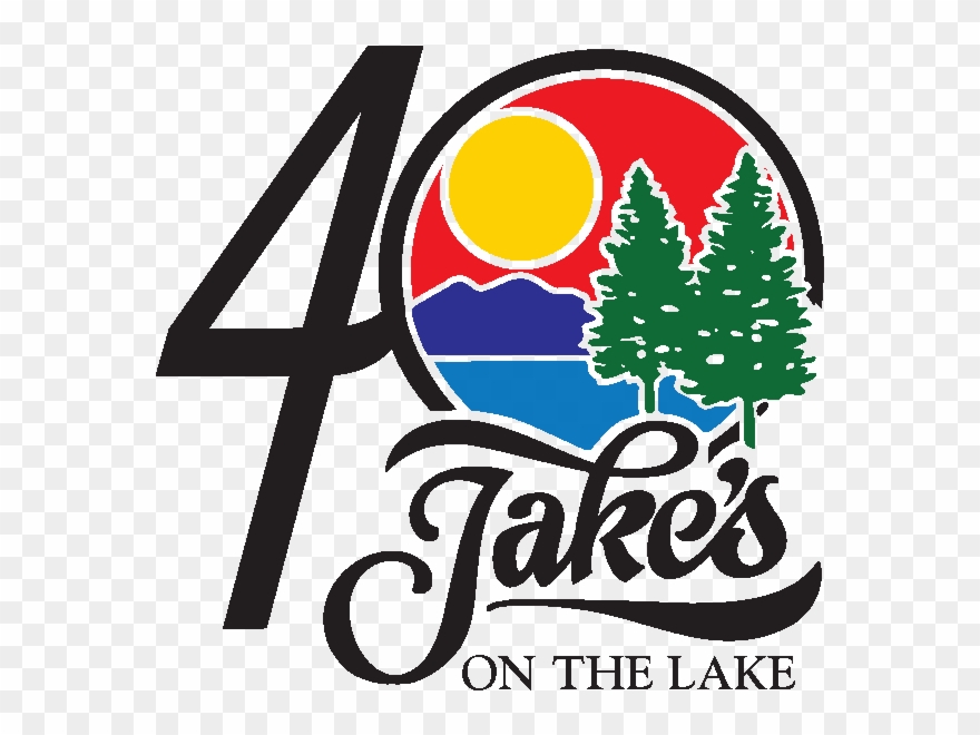 40th - Jake's On The Lake Clipart