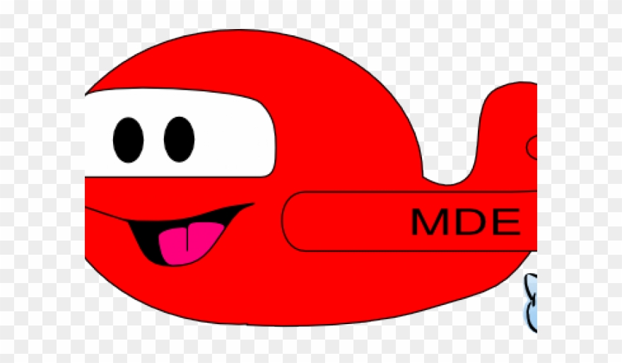 Red Clipart Airplane - Calvinism - Png Download
