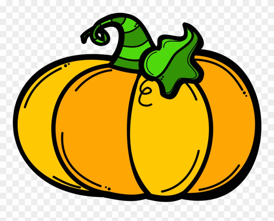 Pin By Jana Londáková On Farby - Transparent Background Black And White Pumpkin Clipart - Png Download