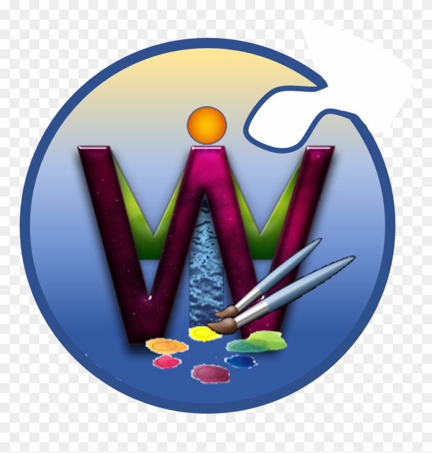 "flame Heart" Works In Watercolour - Circle Clipart