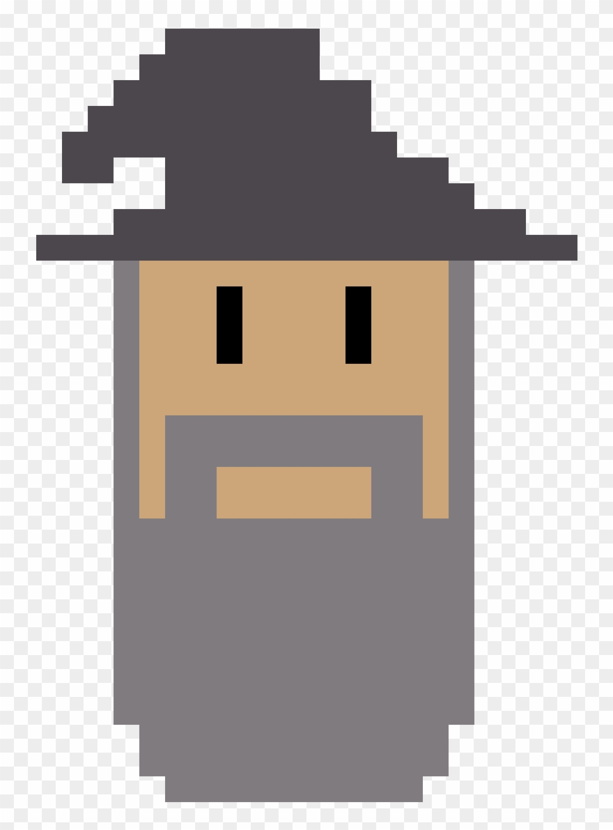 Gandalf Testing - Cross-stitch Clipart