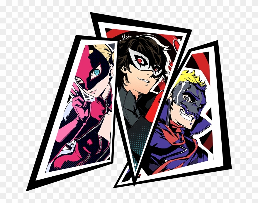 主人公 ミラー 「ペルソナ5」 Clipart