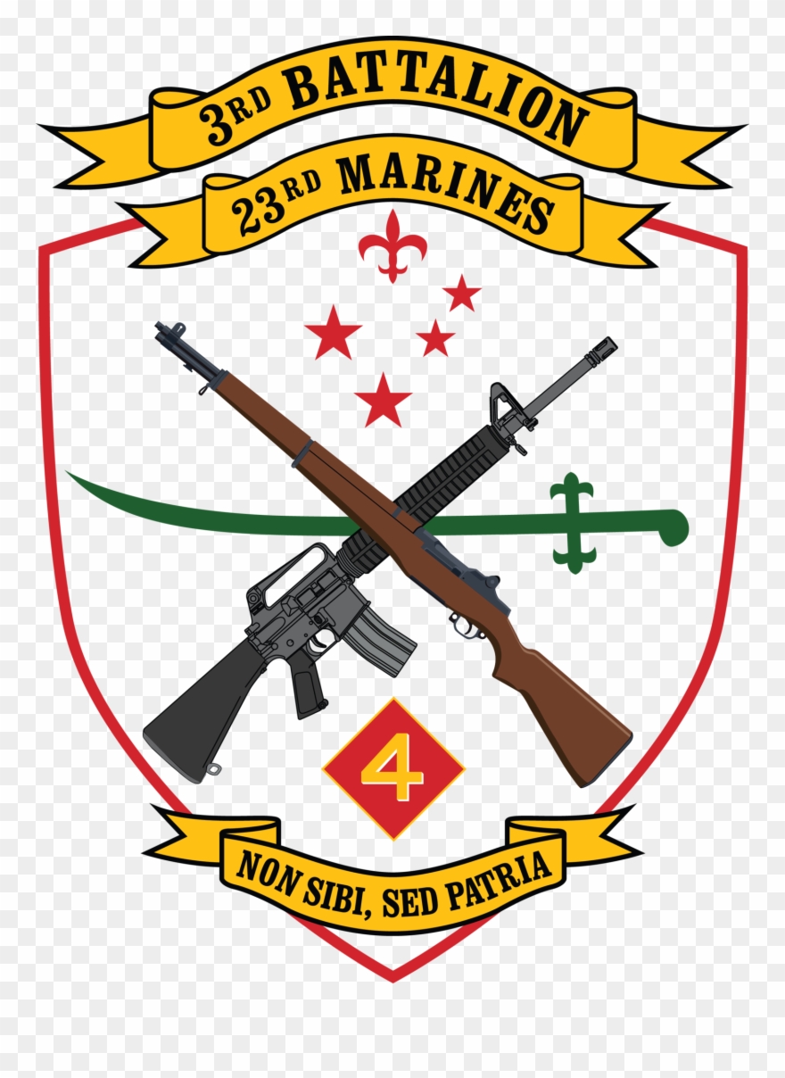 3rd Bn 23rd Marines T-shirt Clipart
