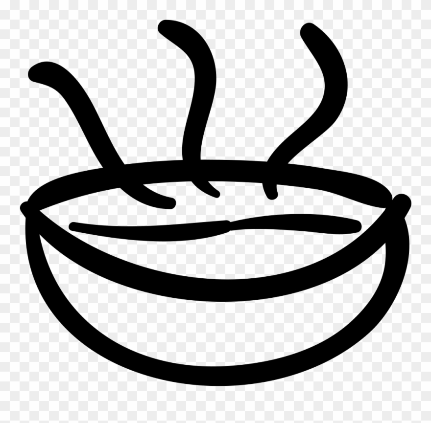 Hot Bowl Food Svg Png Icon Free - Cooking Png Icon Hand Drawn Clipart