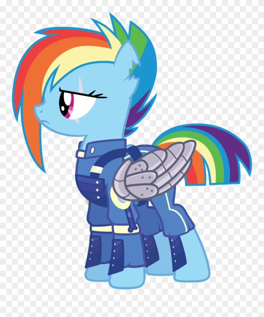 Apocalypse Clipart Transparent - Crystal War Rainbow Dash - Png Download