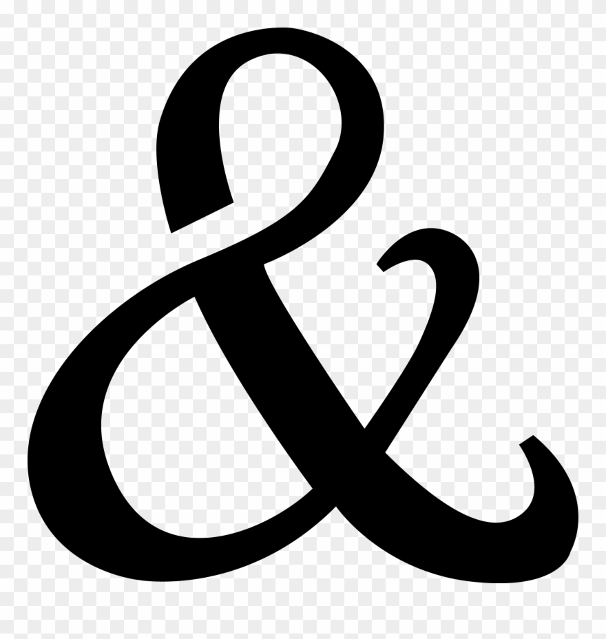 Html Icon Wont Appear - Ampersand Png Clipart