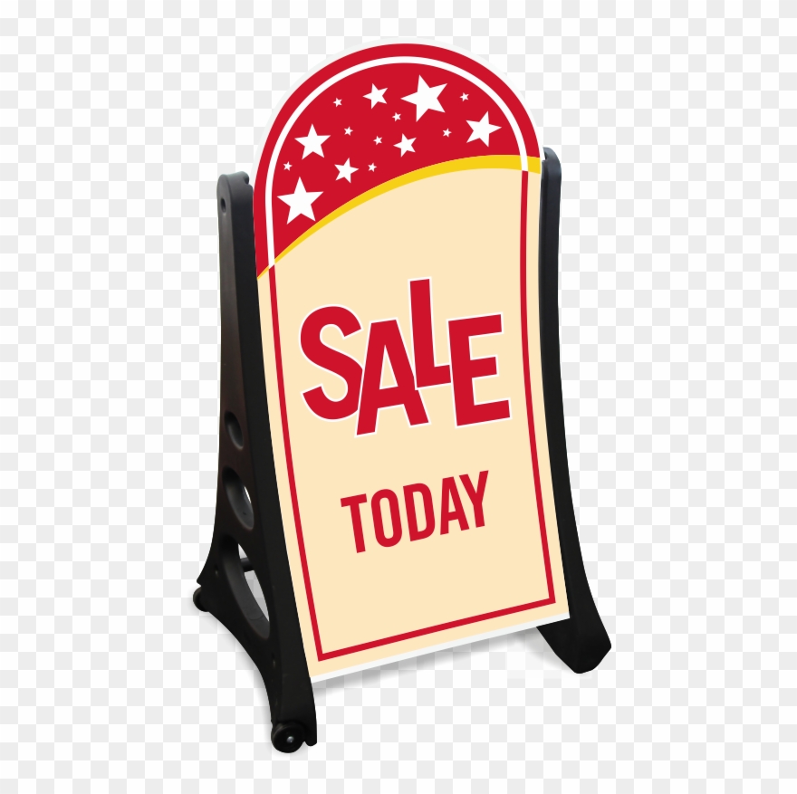 Zoom, Price, Buy - One 30.06 Panel, One 30.07 Panel And One A-frame Sign, Clipart