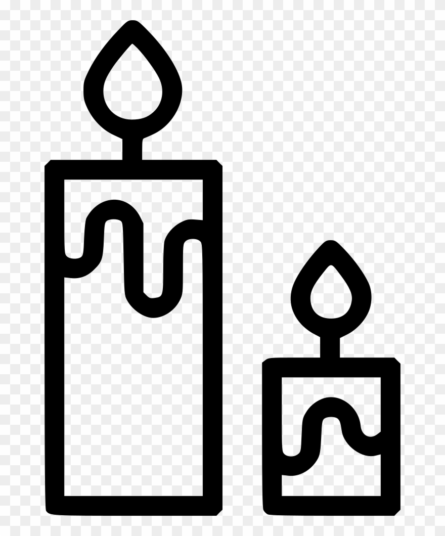 Romantic Valentine Day Candle Dinner Valentines Comments - Drawing Clipart