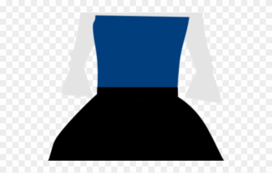 Blue Dress Clipart Cothes - Png Download