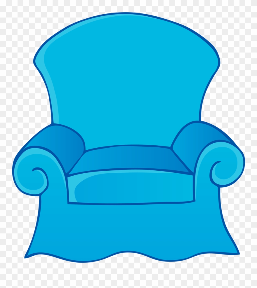 B *✿* Dibujos Animados, Hogar, Muebles, Silla Acogedora, - Comfy Chair Clipart - Png Download